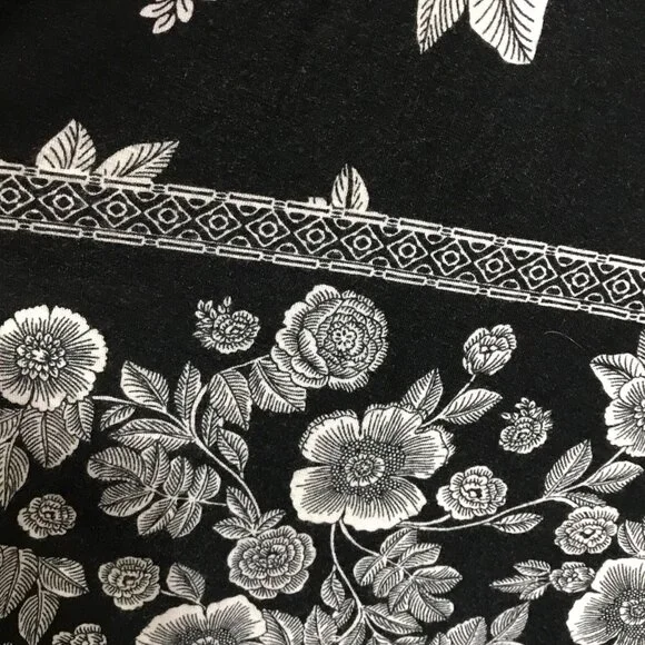 J. Jill Black and White Floral Dress - Picture 3 of 5